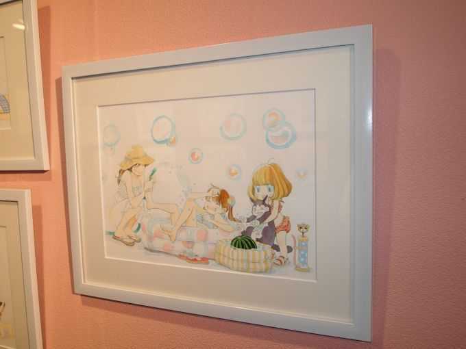 神木隆之介着用の制服も 150点以上の原画を展示した 羽海野チカの世界展 ニュースパス 神木隆之介着用の制服も 150点以上の原画を展示した 羽海野チカの世界展 ニュースパス