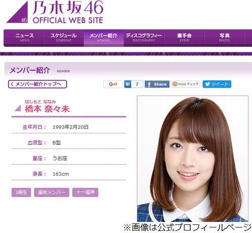 橋本奈々未 引退は弟の学費など金銭問題にめど ニュースパス 橋本奈々未 引退は弟の学費など金銭問題にめど ニュースパス