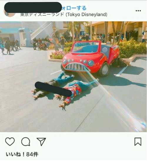 ディズニーでマナー違反のjk急増 インスタ映え写真に批判の声 ニュースパス