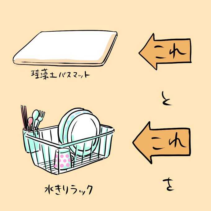 洗った皿を乗せるアレ のヌメヌメを解決するかもしれないアイデア ニュースパス 洗った皿を乗せるアレ のヌメヌメを解決するかもしれないアイデア ニュースパス