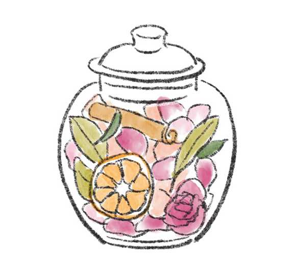 画像: ポプリのつくり方